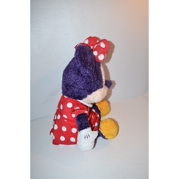 Disney Parks Minnie Mouse 14" Weighted Relaxing Emotional Support Plush Furry - Picture 9 of 13